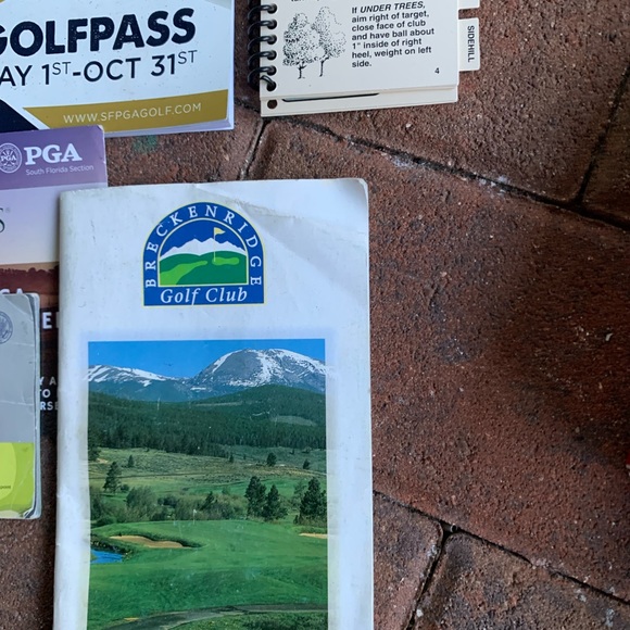 Golf accessories collectible booklets and golf pass books - Picture 5 of 5